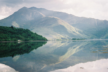 Beinn a' Bheithir over Loch Leven