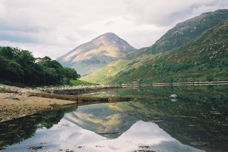 Garbh Bheinn over Loch Leven