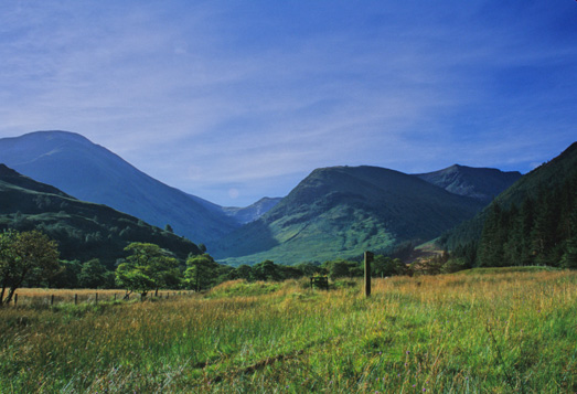 towards meall ghaordie